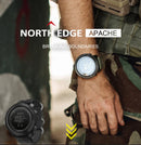 Relógio Digital Militar North Edge Apache - Altímetro e Bússola