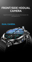Smartwatch Android 4G BYSL - Dupla Câmera 5MP GPS