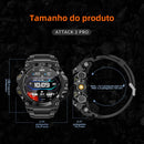 Relógio Inteligente Tático Lokmat Attack 3 Pro - Robustez e Funções Avançadas