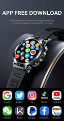 Smartwatch Android 4G BYSL - Dupla Câmera 5MP GPS