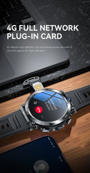 Smartwatch Android 4G BYSL - Dupla Câmera 5MP GPS