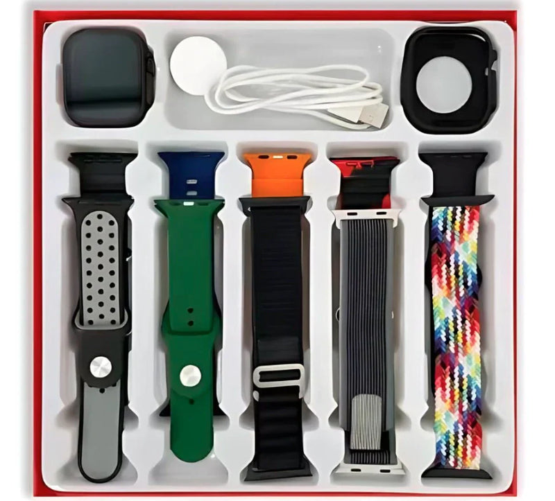 SmartWatch Relogio 49mm Ultra 2 com 10 Pulseiras